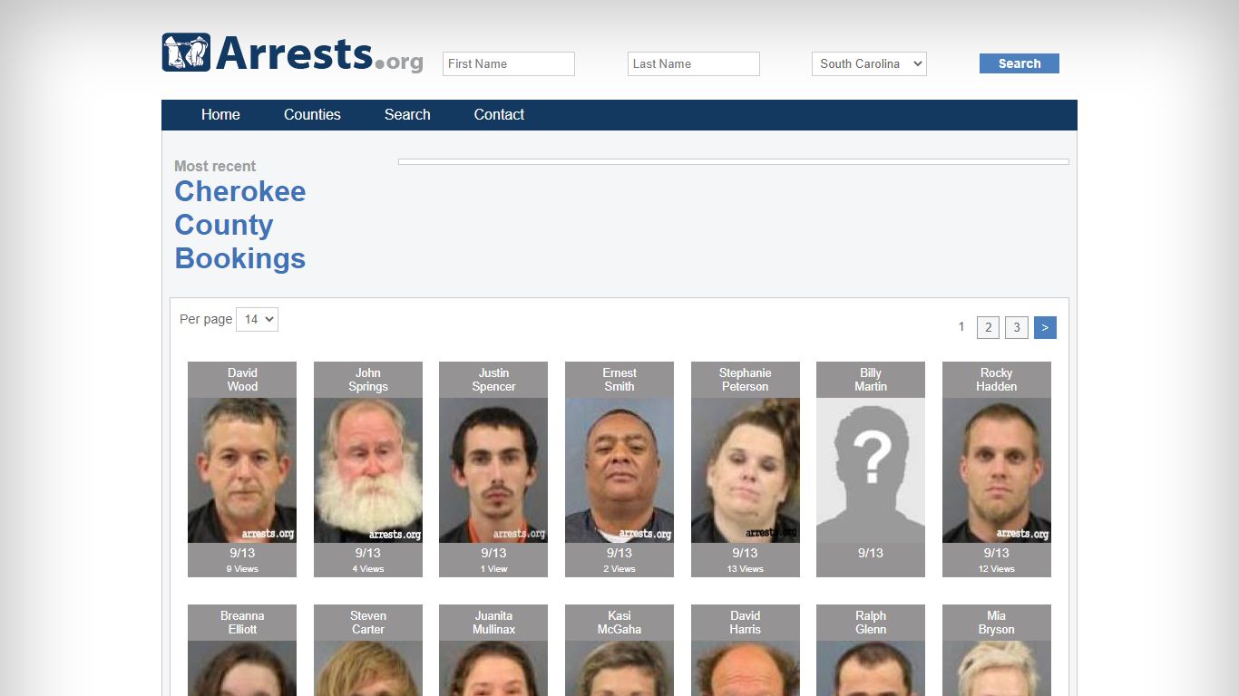 Cherokee County Arrests and Inmate Search